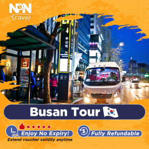 [Busan Tour] Morning/Afternoon Departure Open Date Ticket (Instant Delivery) E-ticket/Korea Attraction/One Day Pass/E-Voucher