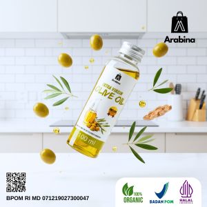 Arabina Minyak Zaitun100% Original Premium Extra Virgin Olive Oil EVOO