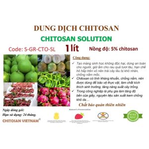 Dung Dịch Chitosan Bảo Quản Trái Cây 2 Lít | Dung Dịch Giữ Tươi Nông Sản | Chống Thối Hỏng Hiệu Quả