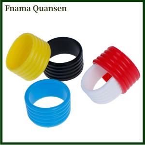 Fnama วงแหวนยางด้ามจับยืดได้4ชิ้นด้ามจับไม้เทนนิสยืดได้