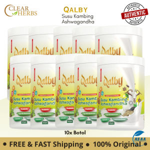 [Wholesales] 10x Qalby Goat Milk Ashwagandha by Clearherbs 100% Original