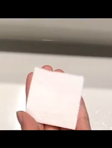 Ultra -thin Stretchable wet cotton pad