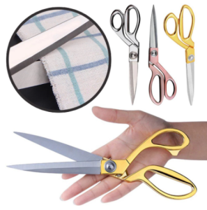 Big Scissor High Quality Stainless Scissors / Clothes and Paper Plastic Scissor