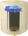 Round Well Head Cover (5 ° F) - Insulated Well Pump Cover - Decorative Well Pump Covers - Thickened 3 Layers Well Cover for Water Wells Freeze Proof, 8"Dia x 12"H, Beige. 
