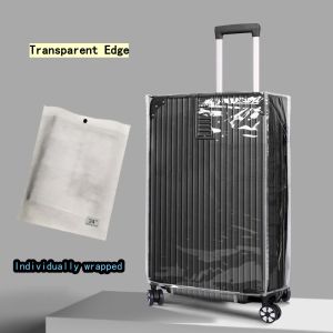 luggage cover PVC dustproof waterproof thickened wear trolley case cover transparent