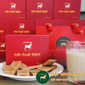 Cao Ngựa Bạch nguyên chất Việt Minh Long bổ sung Canxi tăng cường sức khỏe cơ xương khớp phục hồi sức khỏe sau ốm mệt mỏi - Hàng Chính Hãng