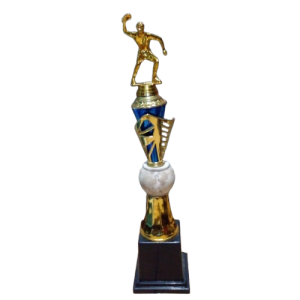 Piala Lomba Juara 1 2 3 4 (PEMAIN TENIS MEJA PUTRA BODY BIRU MARMER+RASER) "costum" FREE STICKER (BOLEH satuan)TERMASUK SETICKER DAN FREE DESIGN