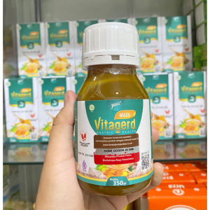 VITAGERD - Madu Herbal Asam Lambung Maag GERD Nyeri Di Dada Berdebar Perut Kembung Serta Gangguan Pencernaan Original 350gr