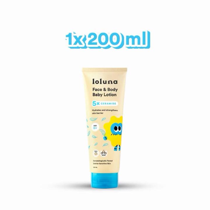 LOLUNA%20Face%20&%20Body%20Baby%20Lotion%20-%20Lotion%20Krim%20Muka%20dan%20Badan%2080ml%20200ml%20Bayi%20dan%20Anak/%20Krim%20untuk%20Newborn/%205x%20Ceramide/%20Melembapkan%20Kulit%20Wajah%20&%20Badan/%20Perawatan%20Kulit%20Kering%20dan%20Sensitif%20-%20Image%209