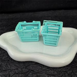 [COD] yixiayun 1 12 Dollhouse Shopping Basket Storage Baskets Dollhouse Mini Supermarket Decoration Dolls House Accessories Kid Toys