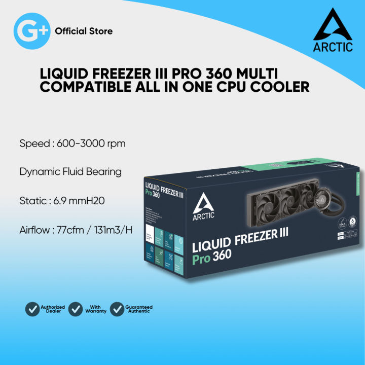 Arctic Liquid Freezer Iii 360 Pro Multi Compatible All In One Cpu