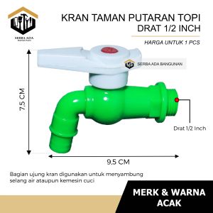 Kran air tembok pvc ENGKOL TAMAN HPP SKL air super deras kuat bagus murah