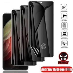 INFINIX SMART 10 SMART 10 HD SMART 10 PLUS SMART 8 SMART 7 SMART 6+ HYDROGEL SPY PRIVACY HITAM GELAP ANTI PEEPING FRONT JELL PELINDUNG LAYAR SCREEN GUARD FULL COVER