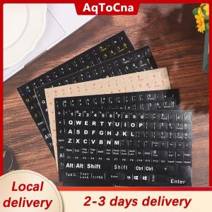 [COD] AqToCna Ship within 24 hours English 120 Keys Matte Standard Waterproof Keyboard Stickers Letter Alphabet