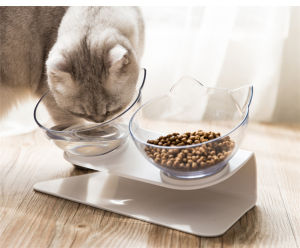 Cat Food Bowl Pet Feeding Bowl Pet Food Bowl Mangkuk Kucing Mangkuk Air Kucing Bekas Makanan Kucing Pet Bowl 猫碗宠物碗狗碗