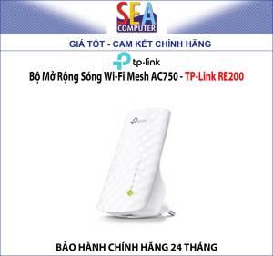 Bộ Mở Rộng Sóng Wi-Fi Mesh AC750 - TP-Link RE200