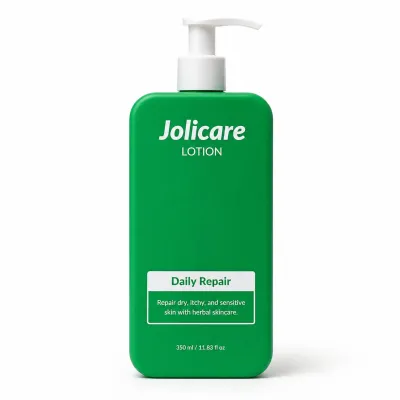 Jolicare Intense Repair Cream for dry itchy sensitive skin | Daily Repair Lotion for overall moisturization and ongoing skin care
