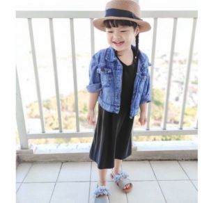 Jaket Jeans Anak & Wanita: Model Terbaru Korea & Trend Kekinian