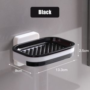 Portable Soap Holder Drainable Soap Dish For Bathroom Wall Storage Rack Organizer Bathroom Accessory