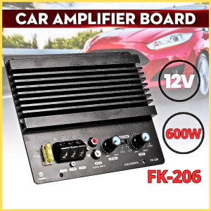 COD KIRIM CEPAT Amplifier Mobil Mono Car Audio Board Subwoofer Super Full Bass karaoke 600W - FK-206