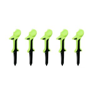 BLACKON Enhance Distance Golf Tees Diagonal Insert Plastic Golf Plastic Tee Designed Durable Golf Ball Holder Golf Course