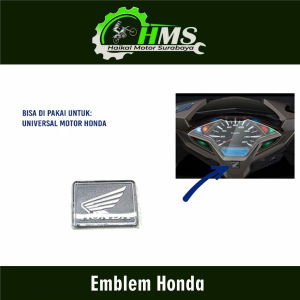 Emblem Honda - Stiker Logo Batok Depan Lambang Honda Timbul