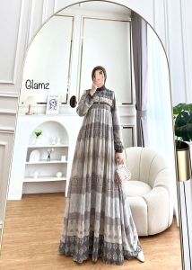 Zahira1808 Inaya 4 Gamis Bahan Ceruty Baby Doll Dengan Pasmina Import Gamis Murah Trendi Baju Syari Muslim Wanita Ibu Terlaris Baju Pesta Adem Nyaman Di Pakai Real pict Orii GLZ