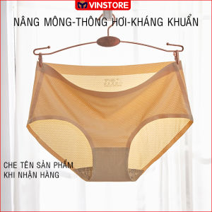 Quần lót nữ đúc su không đường may Vinstore FUR02 chất thông hơi mặc trong váy (Có che tên sản phẩm)