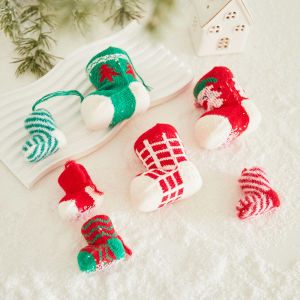 Christmas Decorations Snowman Boots Hanging Christmas Tree Ornaments Hanging Festive Atmosphere Scene Arrangement