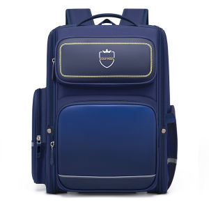 GOLF QUALITY School Bags for Boys Primary School Backpack Orthopedic Schoolbag Kids Girl Waterproof Book Backpacks 2025 Multi-pocket Layer Navy Blue Pink