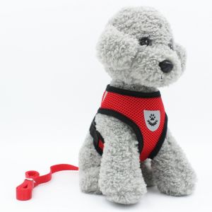 Harness Dada Kucing Dan Tali Hewan Peliharaan Bernapas Aksesoris  Kucing Harness