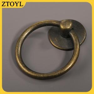 ZTOYL 2PC Vòng cổ điển đồ nội thất cửa kéo xử lý hợp kim tủ tủ quần áo ngăn kéo tay cầm