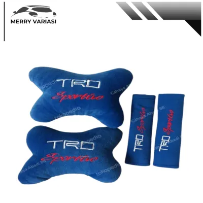 Head rest Bantal Mobil Trd Set 2 in 1 Universal