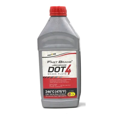 PRO 99 Brake Fluid DOT 4 1 Liter | 500 mL | 250 mL Fast Brake (1 PC)