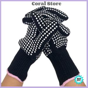 【Coral】💖【HOT SALE】🎈🎈 1 cái mới hai mặt tóc ép tóc Perm uốn tóc chịu nhiệt ngón tay Găng tay tóc Salon công cụ tạo kiểu tóc nhiệt găng tay