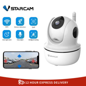 Vstarcam New Security Indoor Camera 5G Dual Band Wireless IP Camera 2.7K 5MP FULL HD PT Mini Camera CS26Q Infrared Vision Smart Home AI Human Detection Two Way Talk Baby Camera Pet Camera Smart Home Mobile Phone APP Security Protection