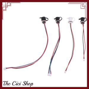 [The Cici Shop] USB-C 2 4 5Pin High Current Charging Socket With PH2.0 Nut Snap Lock Plate USB TYPE-C Female Waterproof Female Connector Jack