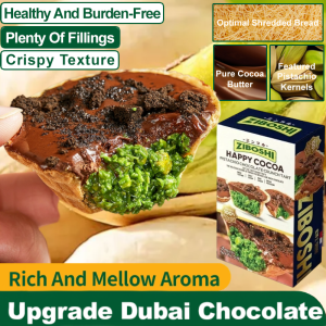 🍫Healthy Low-Fat🍫Dubai Pistachio Chocolate Tart  Rich Flavor Chocolate Tart Portable Mini Snack  迪拜风味开心果巧克力脆挞