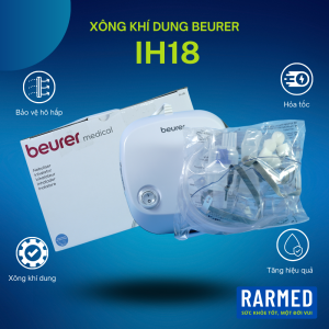 Máy khí dung mũi họng hiệu BEURER IH18 dành cho gia đình