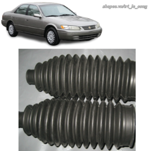 Chụp bụi thước lái trước Camry 97 98 Bộ 2 cao su xe hơi ô tô Toyota đời 99 2000 2001 bảo vệ hệ thống treo chống bùn đất