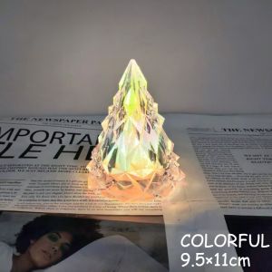 Crystal Mountain Night Light Simulated Iceberg Atmosphere Light Creative Desktop Gift for Christmas Decoration