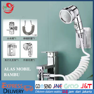 Shampoo Artifact Faucet Eksternal Booster Nozzle Kecil Set Alat Kerams Hak Hidy Washbasin Kamar Mandi Tangan Hand-Heeld Extender