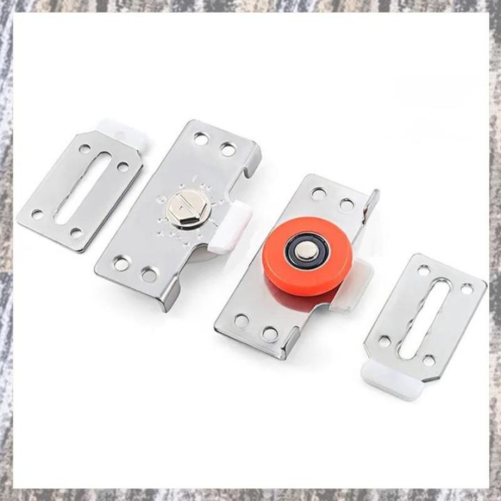 Uxcell Glass Sliding Roller Pulley – 5mm Glass, Stainless Steel, 8-Pack For Display Cabinets & Doors