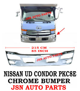 J125S01 CHROME BUMPER NISSAN UD PKC8E LORRY TRUCK AKSESORI