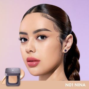 SOMETHINC COPY PASTE Breathable Mesh Cushion SPF 33 PA+++ - Glow Finish Tidak Menyumbat Pori-Pori