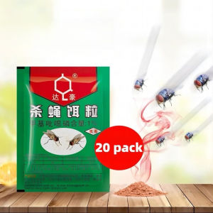 10/30pcs Non-Toxic Fly Killer Powder Bait - Fast-Acting and Eco-Friendly Safe Ues 500M Without Fly