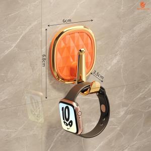 SG Stock Elegant Self Adhesive Wall Hook No Drill Heavy Duty Sticky Hook Waterproof Hanger for Bathroom Storage Decor