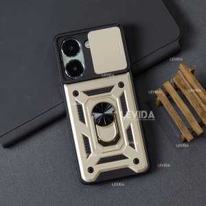 Vivo Y27 4G Vivo Y27S Case Robot Ringstand Slide Kamera Protect