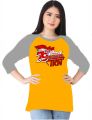 Kaos Atasan Wanita lengan 3/4/ Kaos raglan Wanita Dirgahayu ke79 / Kaos Cewek/ Kaos Oblong/ Baju Kaos Tshirt/ Tshirt wanita/ Tshirt cewek. 