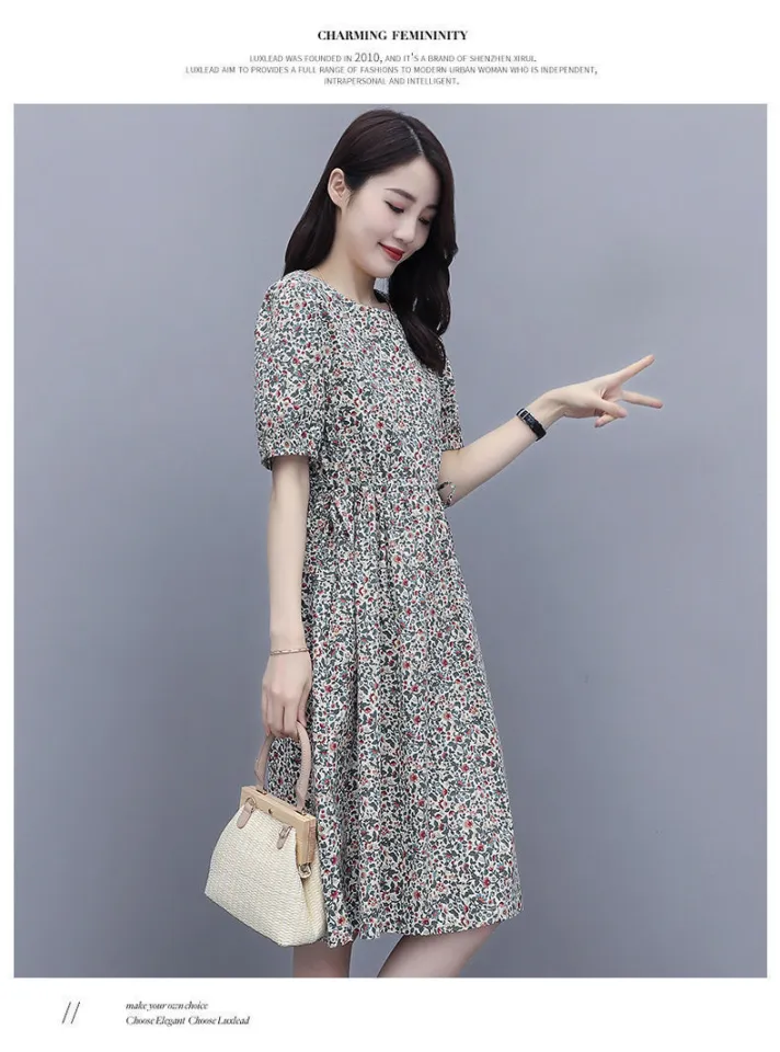 Beautiful Girl Fashion Shop High Quality Plus Size Dress for Women Korean Style Outfit Long Maxi Dress for Ladies Casual Lattice Dress for Teens Girls Clothes Lazada PH